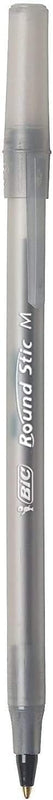 BIC Round Stic Xtra Life Ballpoint Pens - Medium Point 1.0mm, Ultra Long Lasting and Consistent Ink Flow, Pack of 96 Black Pens