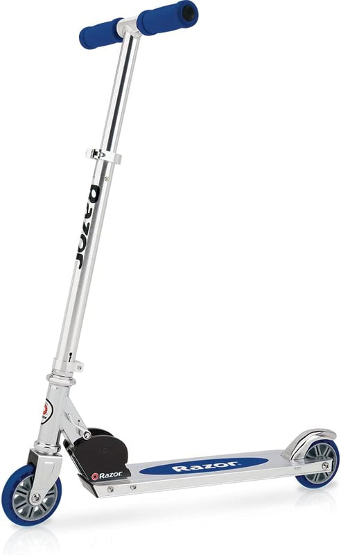 Razor A Kick Scooter for Kids - Lightweight, Foldable, Aluminum Frame, Adjustable Handlebars, and Rear-Fender Brake