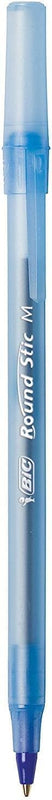 BIC Round Stic Xtra Life Ballpoint Pens, 1mm, Black & Blue, Pack of 60 | Bulk Pack of 30 Black & 30 Blue Pens, Office Essentials and Teacher Supplies for Back-to-School Classrooms