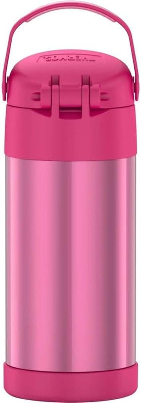 THERMOS FUNTAINER Water Bottle with Straw, 12oz, Pink