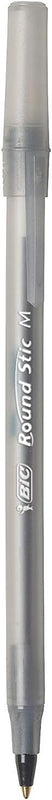 BIC Round Stic Xtra Life Ballpoint Pens, 1mm, 120 Black 120 Blue, 240 Pack | Bulk Pack of 120 Black &120 Blue Pens, Office Essentials and Teacher Supplies for Back-to-School Classrooms