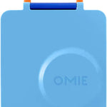 OmieBox Bento Box for Kids - Insulated Bento Lunch Box with Leak Proof Vacuum Insulated Food Jar - 3 Compartments, Two Temperature Zones (Blue Sky)