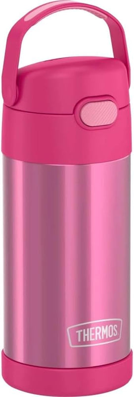 THERMOS FUNTAINER Water Bottle with Straw, 12oz, Pink