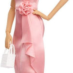 Barbie Enchanted Evening Fashion Doll in Pink Dress, Mattel Replay The Classics Collection