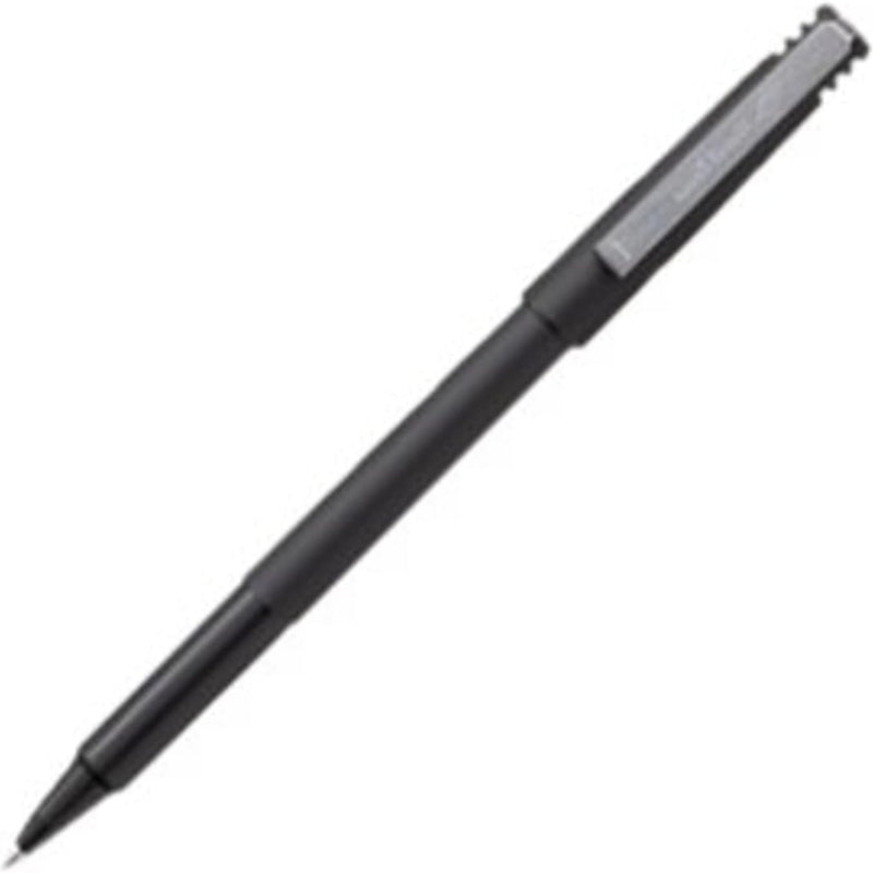uniball Roller Rollerball Pens, Micro Point (0.5mm), Black, 12 Pack