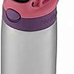 Contigo Autospout Water Bottle with Straw 13 oz Blue Poppy/Glacier