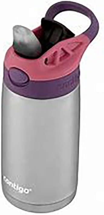 Contigo Autospout Water Bottle with Straw 13 oz Blue Poppy/Glacier