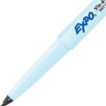 EXPO Wet Erase Markers, Semi-Permanent, Black, Ultra Fine Tip, 12 Count - For Writing on Glass, Whiteboards, Mirrors, Calendar, Labeling, Organizing