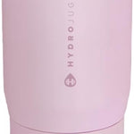 HydroJug Sport 14 oz Insulated Kids Water Bottle with Straw, Sweet Pea