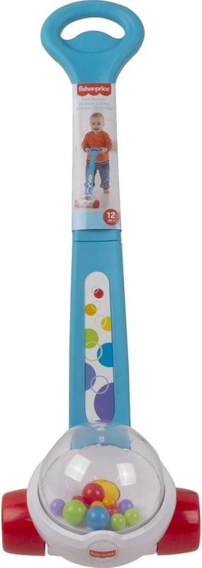 Fisher-Price Baby & Toddler Corn Popper Push Toy with Ball-Popping Action, for Infants 12+ Months