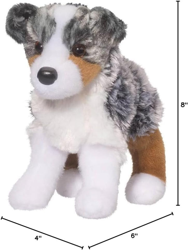 Douglas Steward Australian Shepherd Dog Plush Stuffed Animal
