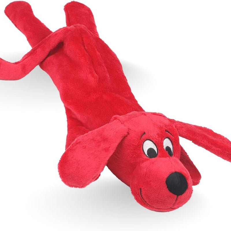Clifford® Snuggle Buddy Medium Size Plush Dog Toy | Cozy Dog Stuffed Animals Play Toy for Medium to Large Dogs | Comfort, Squeakers, Crinkle, Interactive Bonding