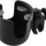 Accmor Stroller Cup Holder, Drinks Holder Bike Walker Wheelchair | 360° Rotatable Attachment Accessories for Uppababy Nuna Doona Strollers Scooter