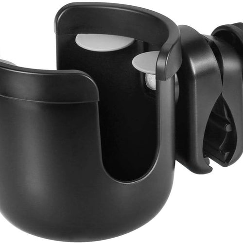 Accmor Stroller Cup Holder, Drinks Holder Bike Walker Wheelchair | 360° Rotatable Attachment Accessories for Uppababy Nuna Doona Strollers Scooter