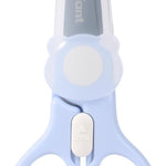 Premium Stainless Steel Portable Baby Food Safety Scissors, Detachable Feeding Shears for Toddlers Infant Kids Food Cutting Meats Noodles Vegetables with Protactive Cover