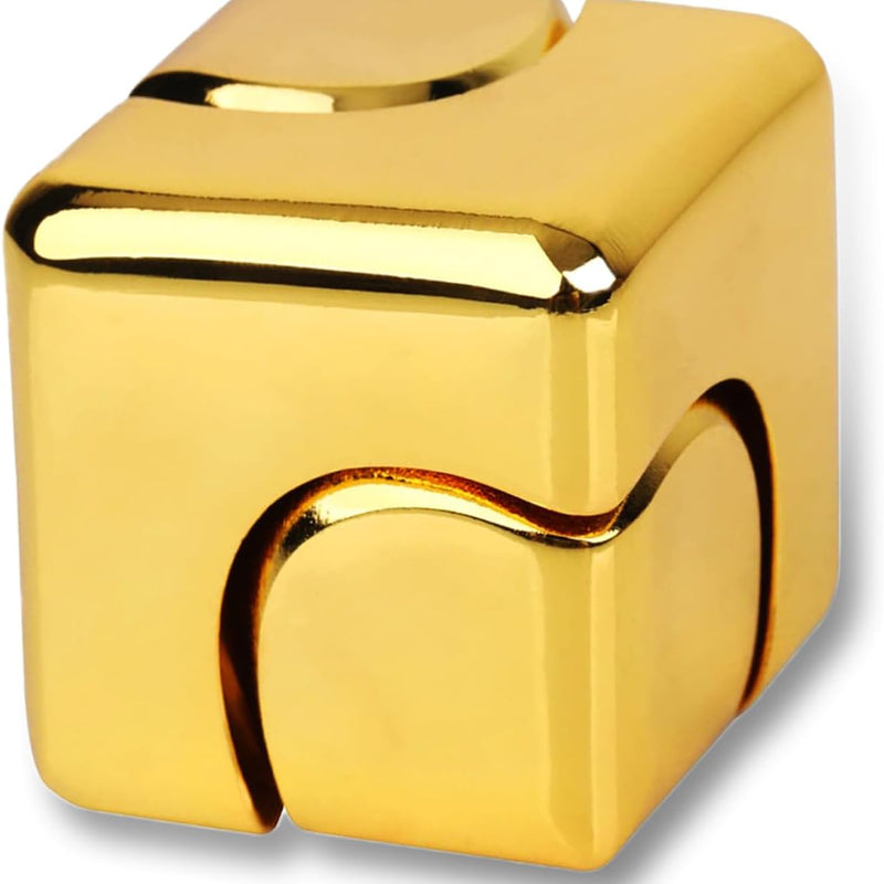Fidget Spinner Toys Cube Adults Metal Fidgets Cool Stuff Desk Gadgets Office Toy for Teen Boy Small Anxiety Figette Sensory Toy ADHD Tool Fingears Figet Stress Gifts Easter Basket Stuffers Teen Boys