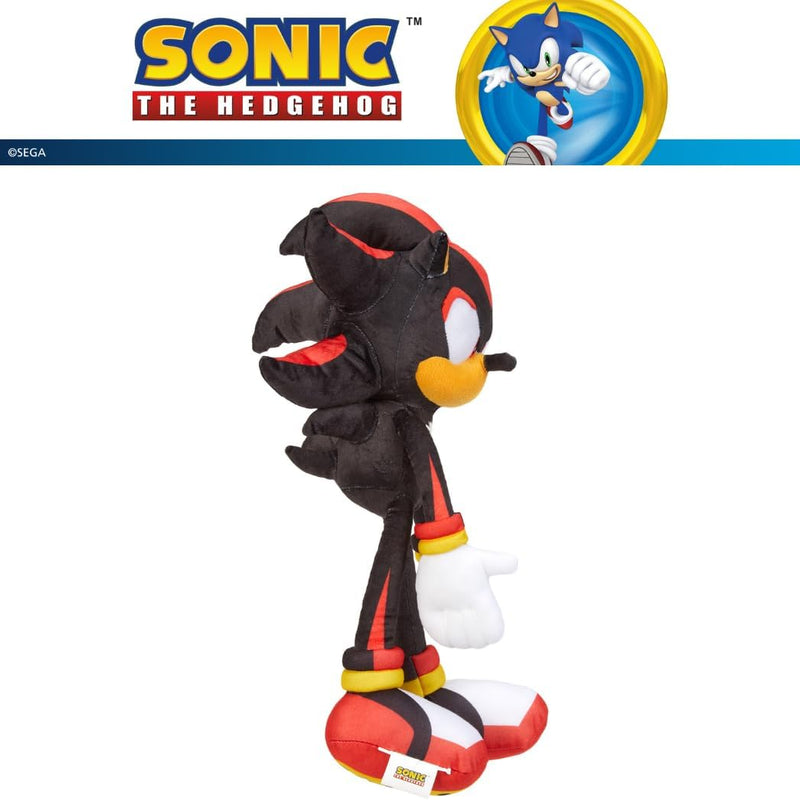 Sonic Shadow The Hedgehog Anime Kids Bedding Super Soft Plush Cuddle Pillow Buddy, One Size, (Officially Licensed Product)