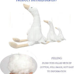 15.7" Swan Stuffed Animal,Goose Plush White Stuffed Animal Toy Gifts for Kids