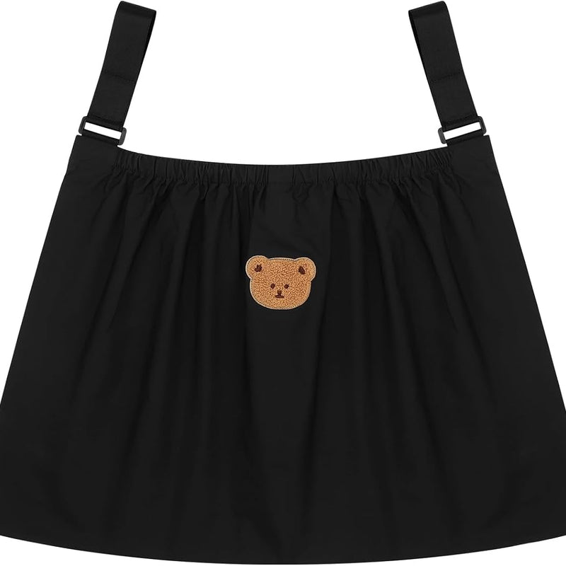 Accmor Universal Stroller Organizer, Large Storage Stroller Bag for Uppababy, Nuna, Britax, Doona Strollers, Non-Slip Adjustable Storage Caddy Accessories for Stroller Crib