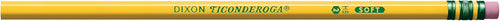 Ticonderoga Wood-Cased Pencils, Unsharpened, #2 HB Soft, Yellow, 96 Count