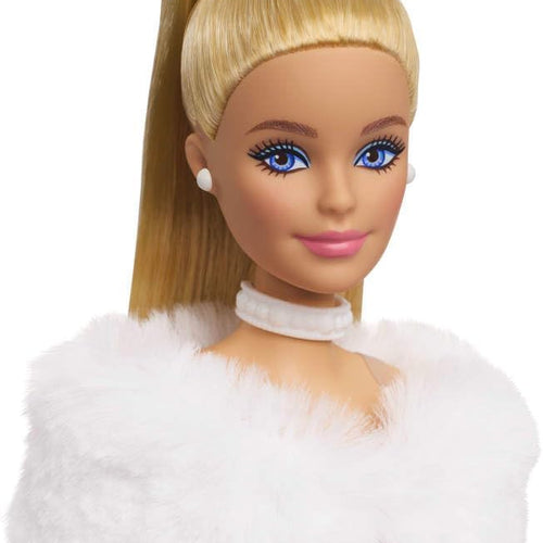 Barbie Enchanted Evening Fashion Doll in Pink Dress, Mattel Replay The Classics Collection