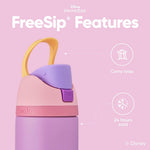 Owala Princess FreeSip Stainless Steel Water Bottle 24 oz Rapunzel