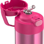 THERMOS FUNTAINER Water Bottle with Straw, 12oz, Pink