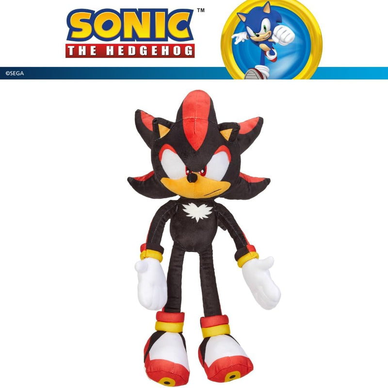 Sonic Shadow The Hedgehog Anime Kids Bedding Super Soft Plush Cuddle Pillow Buddy, One Size, (Officially Licensed Product)