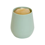 ezpz Tiny Cup (Sage) - 4 months+ - 100% Silicone Training Cup for Infants - Designed by a Pediatric Feeding Specialist - Baby-Led Weaning Essentials & Baby Gifts