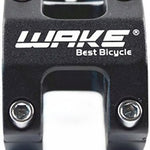 31.8 Stem 45mm Bike Stem Wake Mountain Bike Stem Short Handlebar Stem for Most Bicycle, Road Bike, MTB, BMX, Fixie Gear, Cycling (Aluminum Alloy, Black Blue Gold Red)