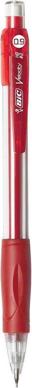 BIC Velocity Strong Lead Mechanical Pencils, With Colorful Barrel, Thick Point (0.9mm), 5-Count Pack Mechanical Pencils With Erasers