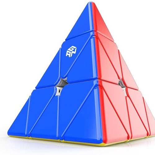 GAN Pyraminx 36 Magnets, Speed Magnetic Pyramid Puzzle Stickerless Triangle Cube (Standard)