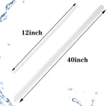 Premium 100-Pack Clear Latex Balloons for Balloon Art and Party Decorations