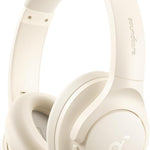 Soundcore by Anker Q20i Hybrid Active Noise Cancelling Headphones, White | Over-Ear, Bluetooth, 40H ANC Playtime, Hi-Res Audio, Big Bass, Transparency Mode, Customize via App, Travel, Home, Office