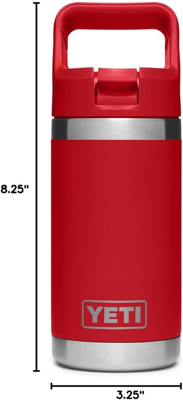 YETI Rambler Jr. 12 oz Kids Bottle, with Straw Cap