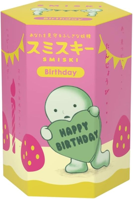 Smiski Birthday Series - (1) Assorted Sealed Blind Box Original Glow in The Dark Mini Figures - No Choice Available