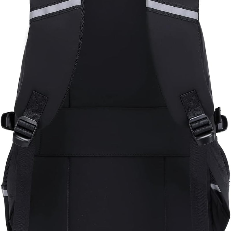 abshoo Big Student Laptop Backpack For College Women Middle High School Teen Girls Bookbag Travel Daypack (Black) | For College
