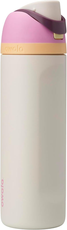 Owala FreeSip Kids Stainless Steel Water Bottle 16 oz Blue Citrus