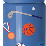 Simple Modern Kids Water Bottle & Toddler Cup | 14oz | Sports | Insulated Stainless Steel Toddler Water Bottle, Kids Tumbler with Straw | Spill Proof for School, Girls, Boys | Sports Balls