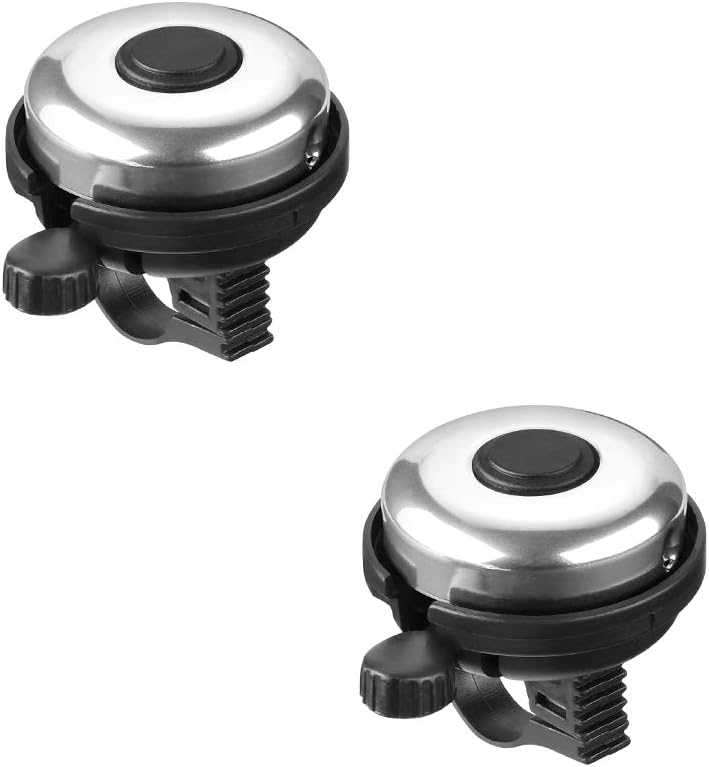 Aluminum Accmor Classic Bike Bell, loud crisp clear sound for adults and kids