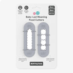ezpz Baby-Led Weaning Food Cutters (2 pack in Sage) - 6/9 Months + | Food Prep for Infants - Designed by a Pediatric Feeding Specialist