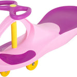 Blue and Black Lil' Rider Wiggle Car Ride on Toy, No Batteries, Gears, or Pedals, Ages 3 and Up, Develops Motor Skills, Indoor or Outdoor Use