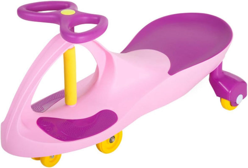 Blue and Black Lil' Rider Wiggle Car Ride on Toy, No Batteries, Gears, or Pedals, Ages 3 and Up, Develops Motor Skills, Indoor or Outdoor Use