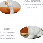 15.7" Swan Stuffed Animal,Goose Plush White Stuffed Animal Toy Gifts for Kids
