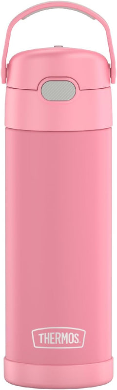 THERMOS FUNTAINER Water Bottle with Spout, 16oz, Pokemon | Kids Stainless Steel Insulated Water Bottle, Keeps Drinks Cold Longer for School & Play, BPA-Free