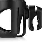 Accmor Stroller Cup Holder, Walker Wheelchair Bike Drinks Holder | Universal 360° Rotatable Cup Holder Stroller Attachment Accessories