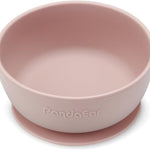 PandaEar 3 Pack Baby Bowls with Suction| Stay Put Silicone Food Bowl for Babies Kids Toddlers Infants| Food Grade Soft Safe BPA-Free Silicone (Pink)