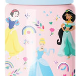 Simple Modern Disney Princess Kids Water Bottle & Toddler Cup | 14oz | Insulated Stainless Steel Princess Rainbows Toddler Water Bottle, Kids Tumbler with Straw | Spill Proof for School Girls Boys