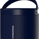 Hydrapeak 18oz Stainless Steel Vacuum Insulated Food Jar Kids for Hot and Cold Food, Wide Mouth Leak-Proof Soup Adults, 10 Hours 16 (Navy) (HP-Foodie18)