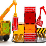 MAGNA-TILES Builder 32-Piece Magnetic Construction Set, The Original Magnetic Building Brand